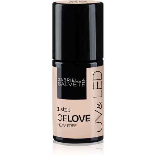 GeLove esmalte para uñas en gel para lámpara UV/LED 3 en 1 tono 22 Naked 8 ml - Gabriella Salvete - Modalova