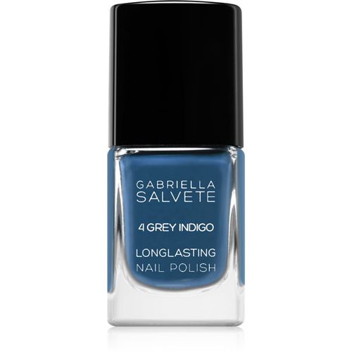 Longlasting Enamel esmalte de uñas de larga duración con brillo intenso tono 4 Grey Indigo 11 ml - Gabriella Salvete - Modalova