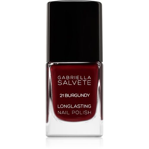 Longlasting Enamel esmalte de uñas de larga duración con brillo intenso tono 21 Burgundy 11 ml - Gabriella Salvete - Modalova