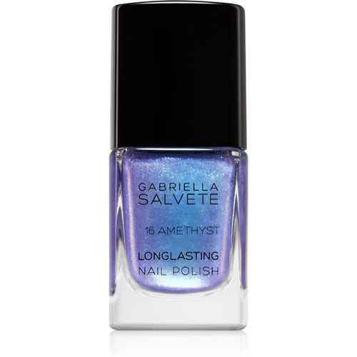 Longlasting Enamel Nagellack mit holografischen Effekten Farbton 16 Amethyst 11 ml - Gabriella Salvete - Modalova