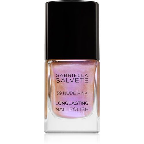 Longlasting Enamel Laca de uñas con efecto holográfico tono 39 Nude Pink 11 ml - Gabriella Salvete - Modalova