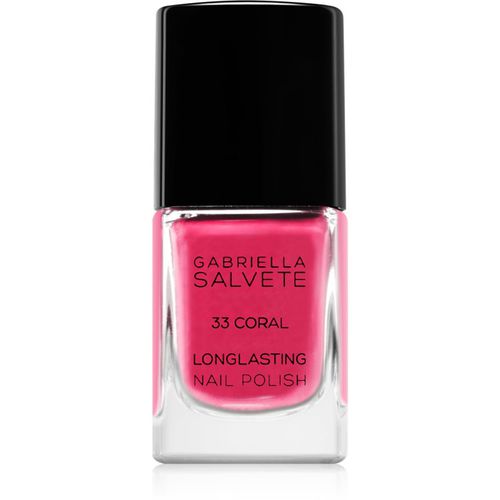 Longlasting Enamel esmalte de uñas de larga duración con brillo intenso tono 33 Coral 11 ml - Gabriella Salvete - Modalova