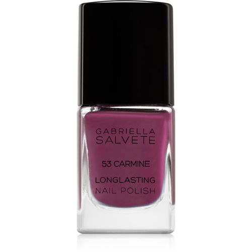 Longlasting Enamel esmalte de uñas de larga duración con brillo intenso tono 53 Carmine 11 ml - Gabriella Salvete - Modalova