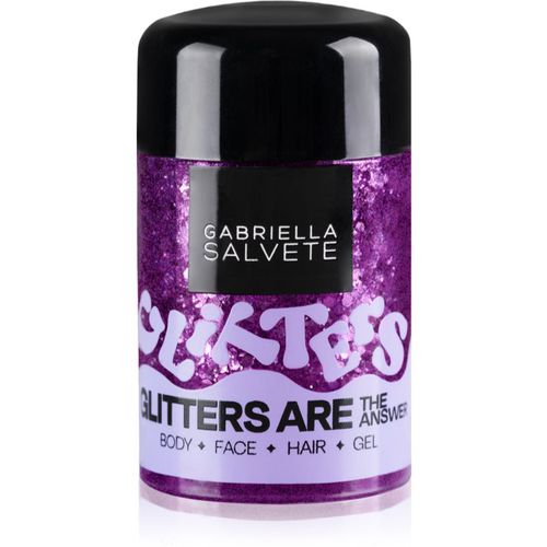 Festival Headliners Glitters Are The Answer glitter para cuerpo y rostro tono Violet 10 ml - Gabriella Salvete - Modalova