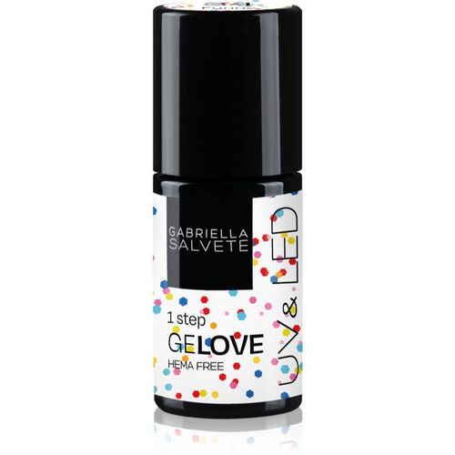 GeLove esmalte para uñas en gel para lámpara UV/LED 3 en 1 tono 34 Funny 8 ml - Gabriella Salvete - Modalova