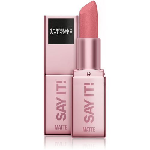 Say It! It Matters Mattierender Lippenstift mit Pudereffekt Farbton 01 4 g - Gabriella Salvete - Modalova