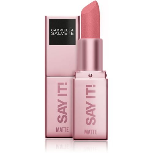 Say It! It Matters rossetto opacizzante effetto cipria colore 01 4 g - Gabriella Salvete - Modalova