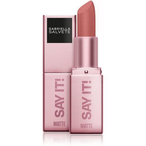 Say It! It Matters rossetto opacizzante effetto cipria colore 02 4 g - Gabriella Salvete - Modalova