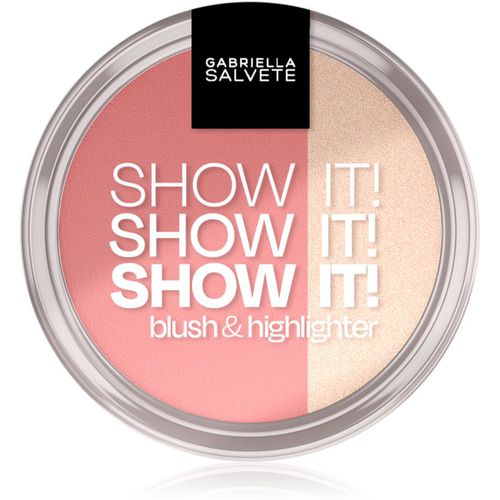 Show It! blush e illuminante colore 01 9 g - Gabriella Salvete - Modalova