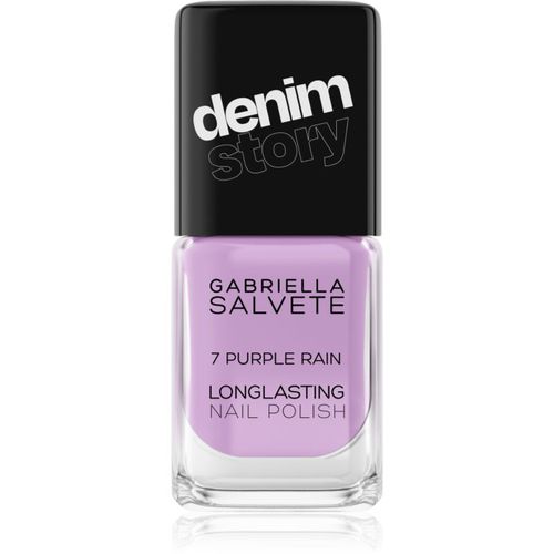 Denim Story esmalte de uñas de larga duración tono 07 Purple Rain 11 ml - Gabriella Salvete - Modalova