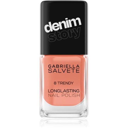 Denim Story smalto per unghie lunga tenuta colore 08 Trendy 11 ml - Gabriella Salvete - Modalova