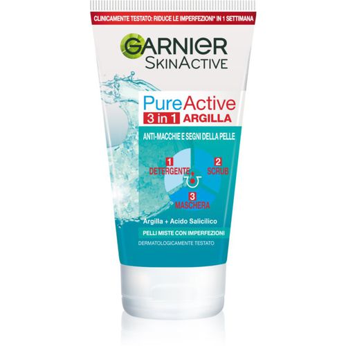 Skin Active Pure Active exfoliante limpiador 3 en 1 150 ml - Garnier - Modalova