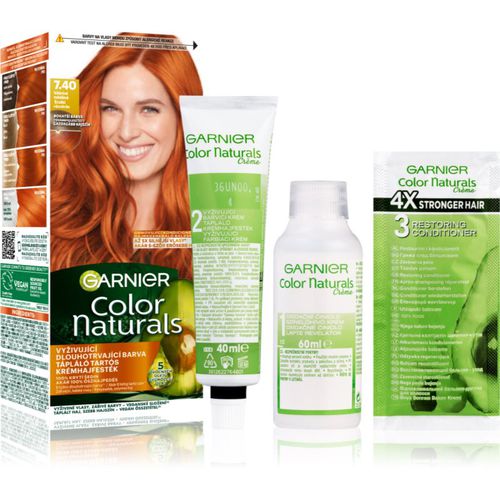 Color Naturals Creme Haarfarbe Farbton 7.40 Intense Copper 1 - Garnier - Modalova