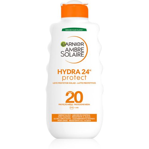 Ambre Solaire Hydra Protect latte protettivo effetto idratante SPF 20 200 ml - Garnier - Modalova