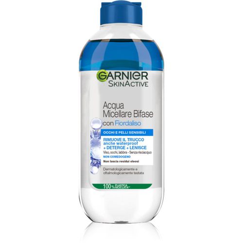 Skin Naturals agua micelar tratante para contorno de ojos sensible de los portadores de lentes de contacto 400 ml - Garnier - Modalova