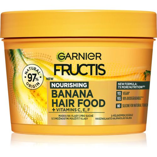 Fructis Banana Hair Food nährende Maske für trockenes Haar 390 ml - Garnier - Modalova