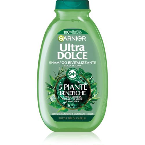 Ultra Dolce 5 Piante shampoo per capelli stanchi senza luminosità 250 ml - Garnier - Modalova