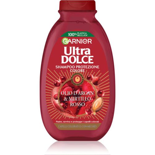 Ultra Dolce Olio di Argan e Mirtillo Rosso shampoo per capelli tinti 250 ml - Garnier - Modalova