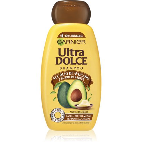 Ultra Dolce Olio di Avocado e Burro di Karité shampoo per capelli mossi 250 ml - Garnier - Modalova