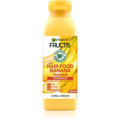 Fructis Banana Hair Food champú nutritivo para cabello seco 350 ml - Garnier - Modalova