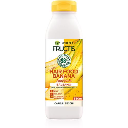 Fructis Banana Hair Food acondicionador nutritivo para cabello seco 350 ml - Garnier - Modalova