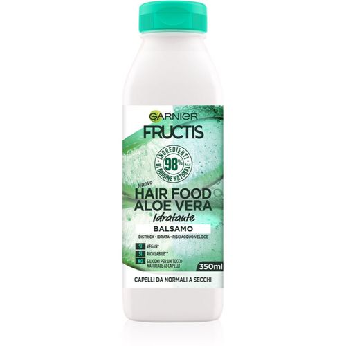 Fructis Aloe Vera Hair Food acondicionador hidratante para cabello normal y seco 350 ml - Garnier - Modalova