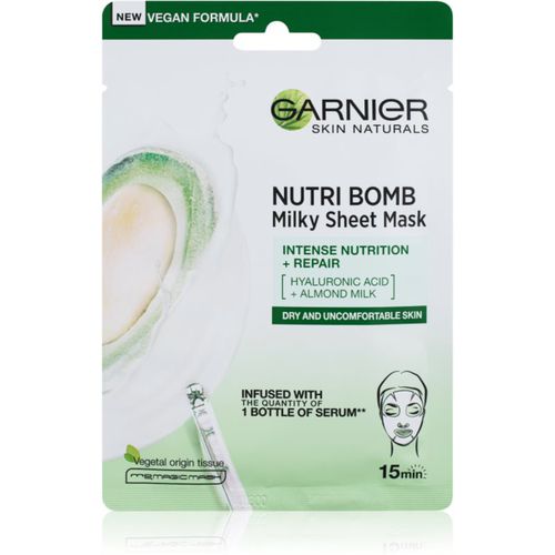 Skin Naturals Nutri Bomb Nährende Tuchmaske für trockene Haut 32 g - Garnier - Modalova