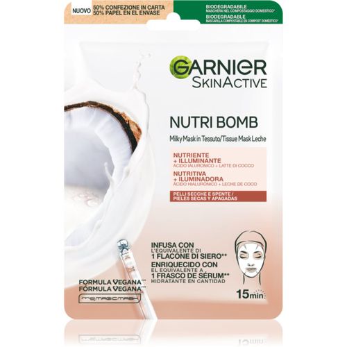 Skin Active Nutri Bomb maschera viso nutriente in tessuto illuminante 28 g - Garnier - Modalova