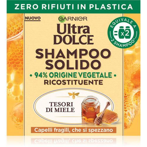 Ultra Doux Honey Treasures Barra de champú para cabello castigado y quebradizo 60 g - Garnier - Modalova