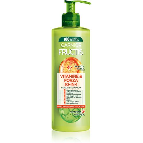 Fructis Vitamin & Strength cuidado sin aclarado para dar fuerza al cabello 400 ml - Garnier - Modalova