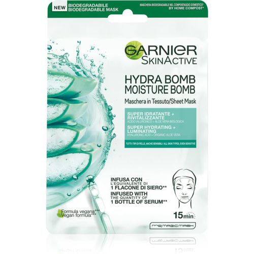 Skin Active Hydra Bomb mascarilla hidratante en forma de hoja 28 g - Garnier - Modalova