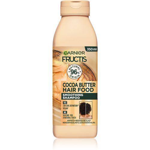 Fructis Cocoa Butter Hair Food champú suavizante para cabello rebelde 350 ml - Garnier - Modalova