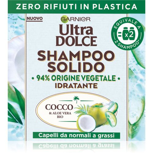 Ultra Doux Coconut Water Barra de champú para el cabello normal hasta graso 60 g - Garnier - Modalova