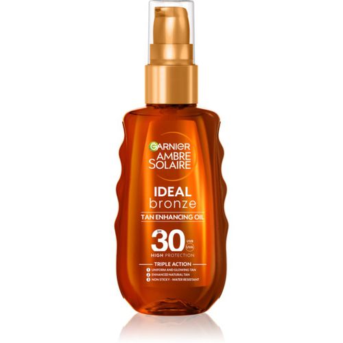 Ambre Solaire Ideal Bronze aceite nutritivo y bronceador SPF 30 150 ml - Garnier - Modalova