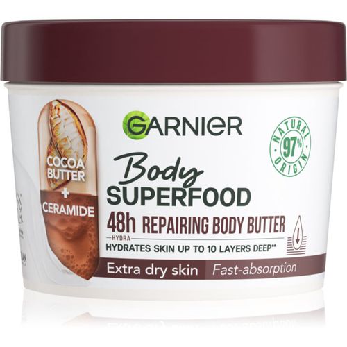 Body SuperFood burro nutriente corpo con cacao 380 ml - Garnier - Modalova