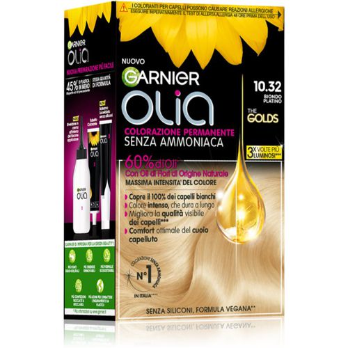 Olia tinta permanente per capelli colore 10.32 Biondo Platino 1 pz - Garnier - Modalova