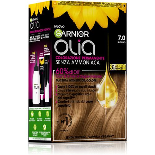 Olia tinte permanente para cabello tono 7.0 Biondo 1 ud - Garnier - Modalova