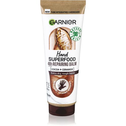 Hand Superfood crema de manos regeneradora con cacao 75 ml - Garnier - Modalova