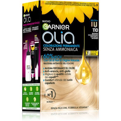 Olia tinte permanente para cabello tono 110 Biondo Chiarissimo Naturale Intenso 1 ud - Garnier - Modalova