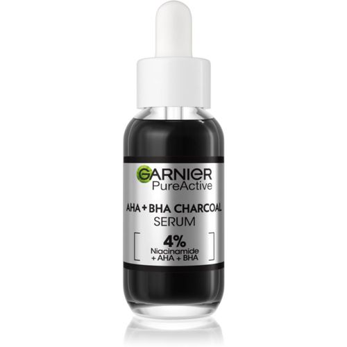 Pure Active Charcoal Serum gegen die Unvollkommenheiten der Haut 30 ml - Garnier - Modalova