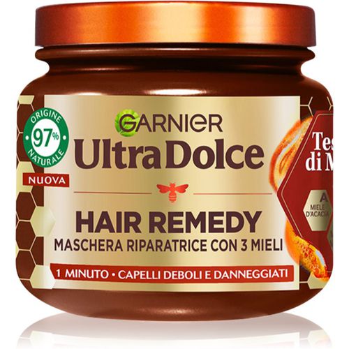 Ultra Doux Honey Treasures mascarilla regeneradora para cabello maltratado o dañado 340 ml - Garnier - Modalova