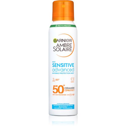 Ambre Solaire Sensitive Advanced spray abbronzante nebulizzato per pelli molto sensibili SPF 50+ 150 ml - Garnier - Modalova