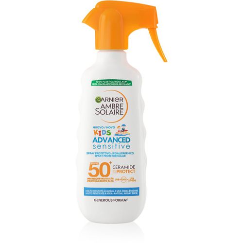 Ambre Solaire Advanced Sensitive Kids latte abbronzante protettivo in spray SPF 50+ per bambini 270 ml - Garnier - Modalova