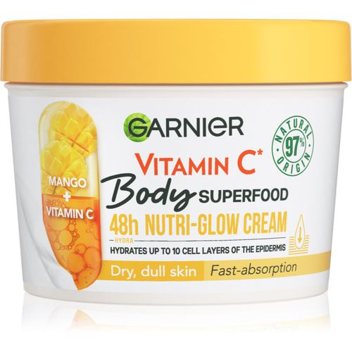 Body SuperFood crema corporal iluminadora con vitamina C 380 ml - Garnier - Modalova