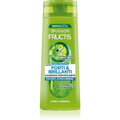 Fructis Strength & Shine champú para fortalecimiento y brillo de cabello 400 ml - Garnier - Modalova