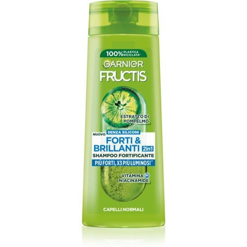 Fructis Strength & Shine champú para fortalecimiento y brillo de cabello 250 ml - Garnier - Modalova