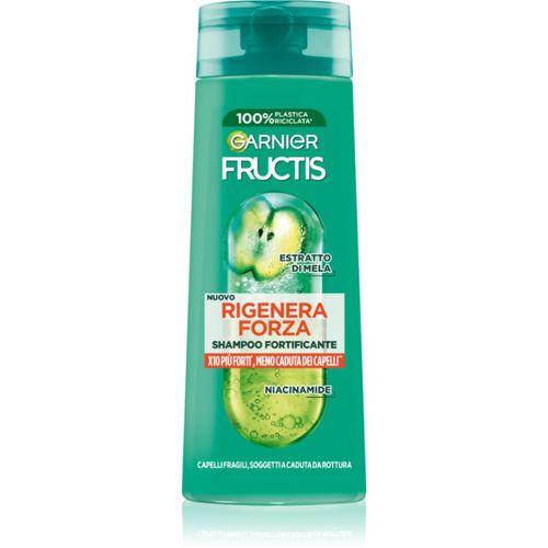 Fructis Strong Regeneration champú regenerador para cabello frágil y dañado 250 ml - Garnier - Modalova