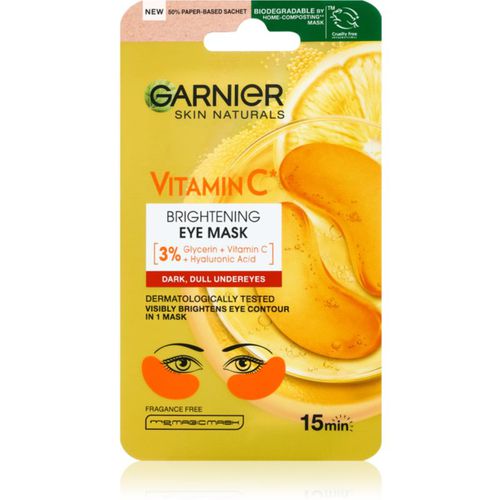 Skin Naturals Vitamin C feuchtigkeitsspendende und aufhellende Maske für die Augenpartien mit Vitamin C 5 g - Garnier - Modalova