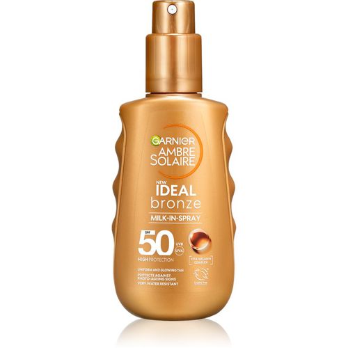 Ambre Solaire Ideal Bronze latte abbronzante in spray per il corpo SPF 50 150 ml - Garnier - Modalova