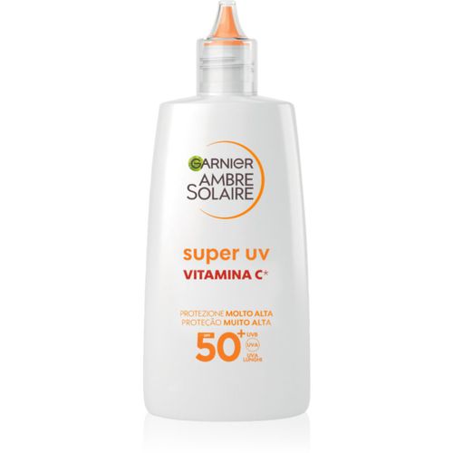 Ambre Solaire Super UV loción protectora antimanchas oscuras textura ligera con vitamina C SPF 50+ 40 ml - Garnier - Modalova